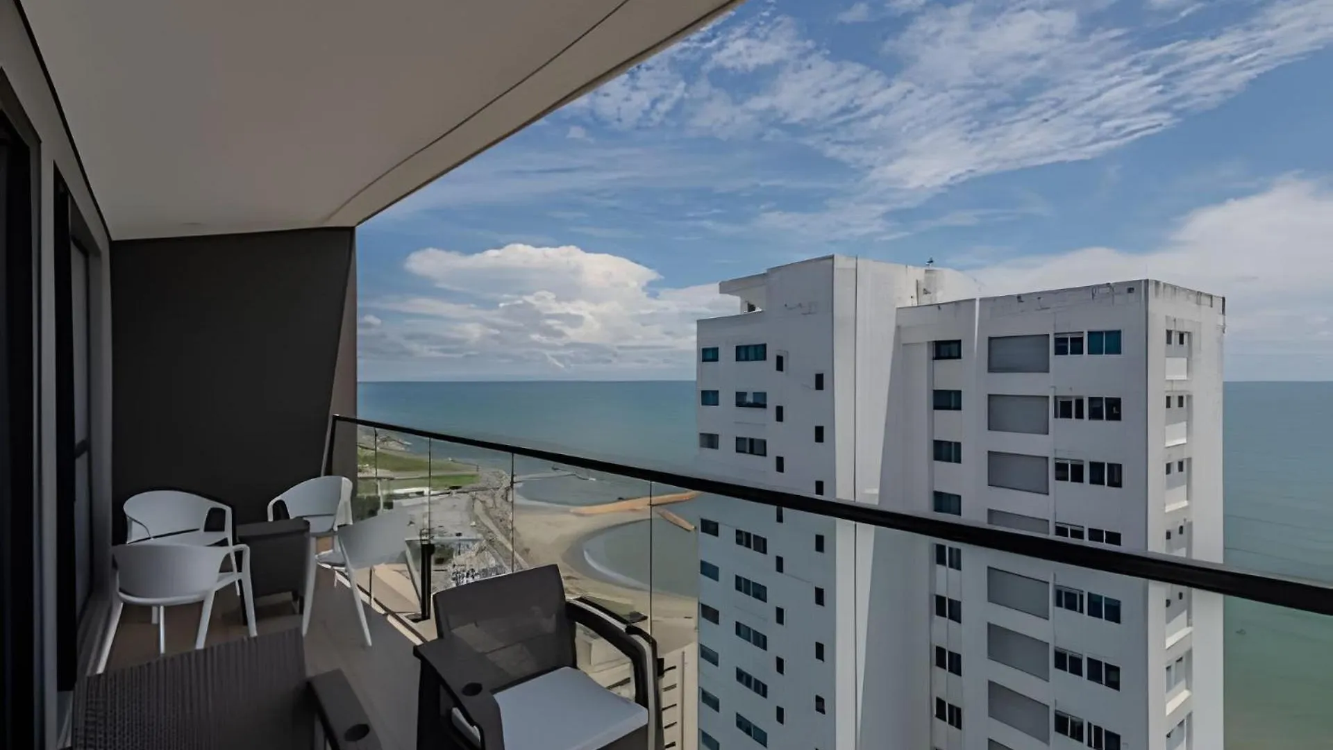 Espectacular Vista Al Mar And Historic Center 2Br Apartment Cartagena