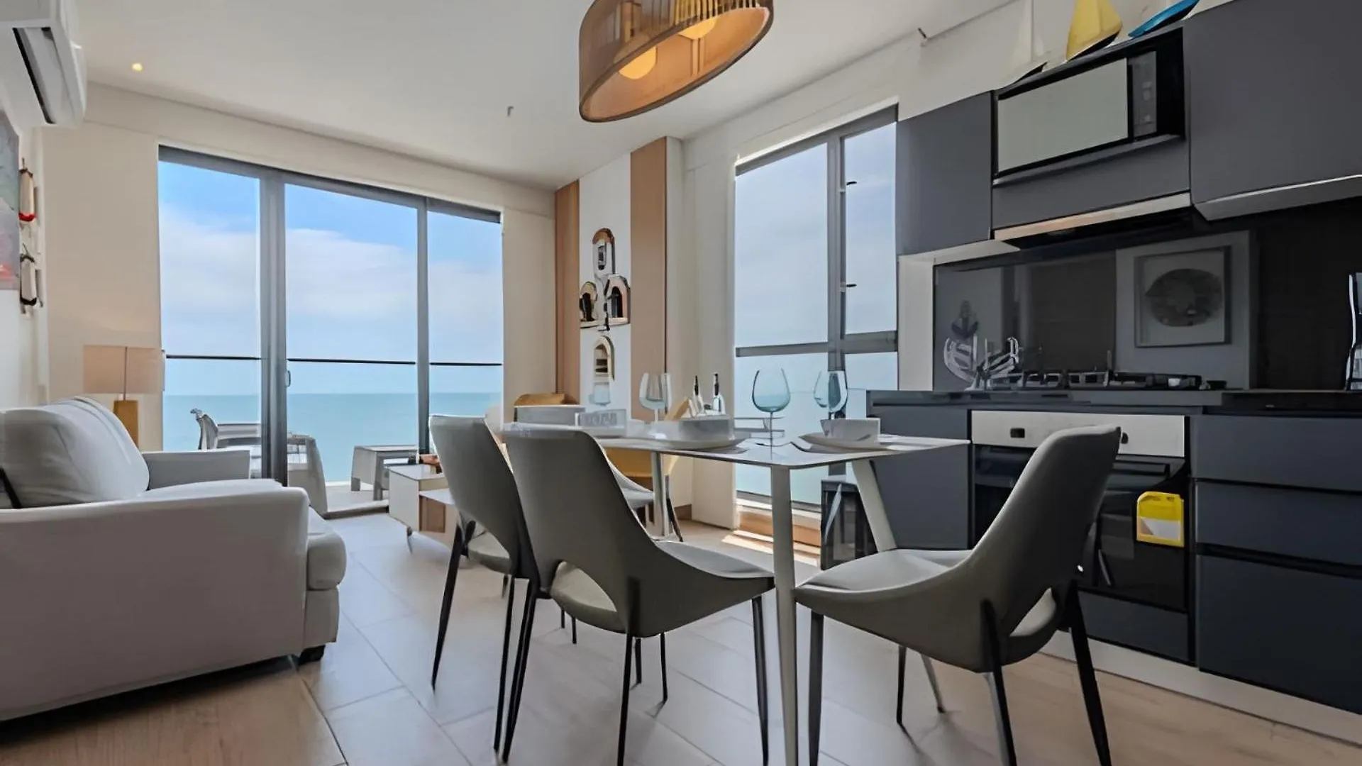 Espectacular Vista Al Mar And Historic Center 2Br Apartment Cartagena