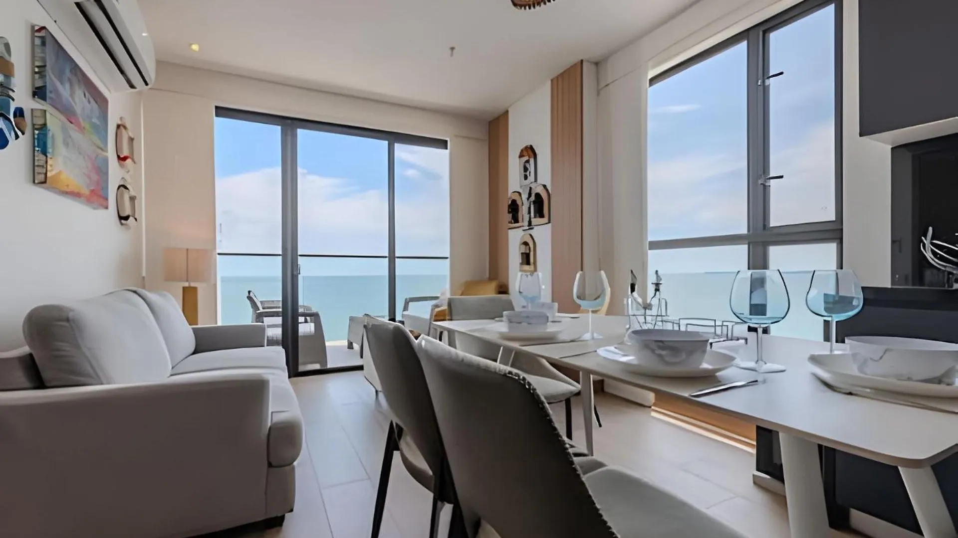 Espectacular Vista Al Mar And Historic Center 2Br Apartment Cartagena