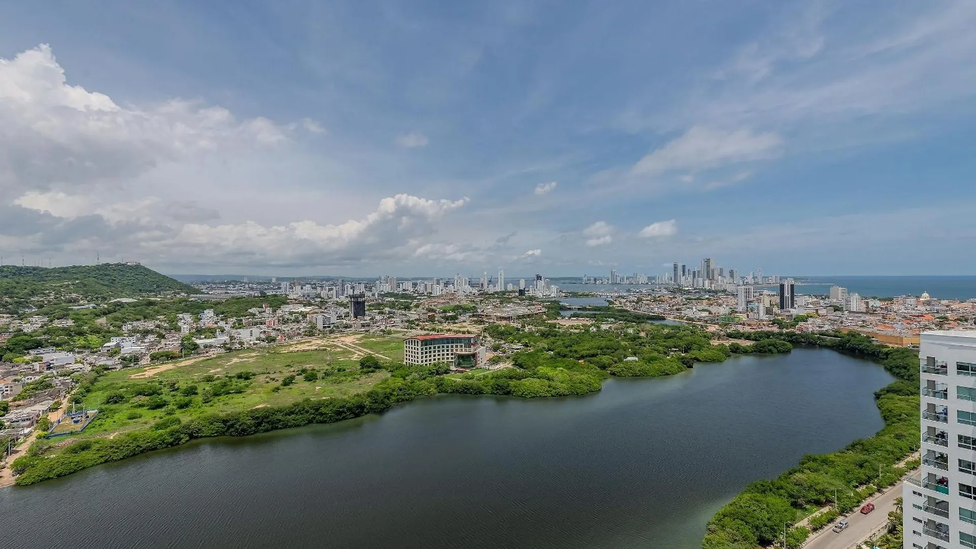 Espectacular Vista Al Mar And Historic Center 2Br Apartment Cartagena