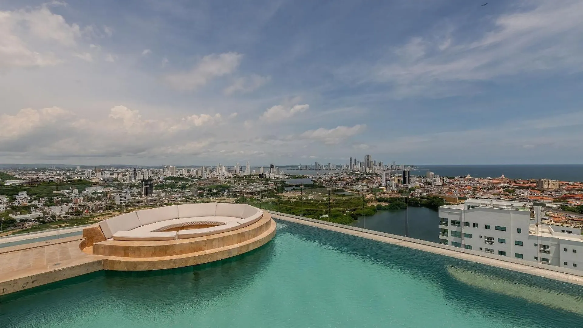 Espectacular Vista Al Mar And Historic Center 2Br Apartment Cartagena Colombia
