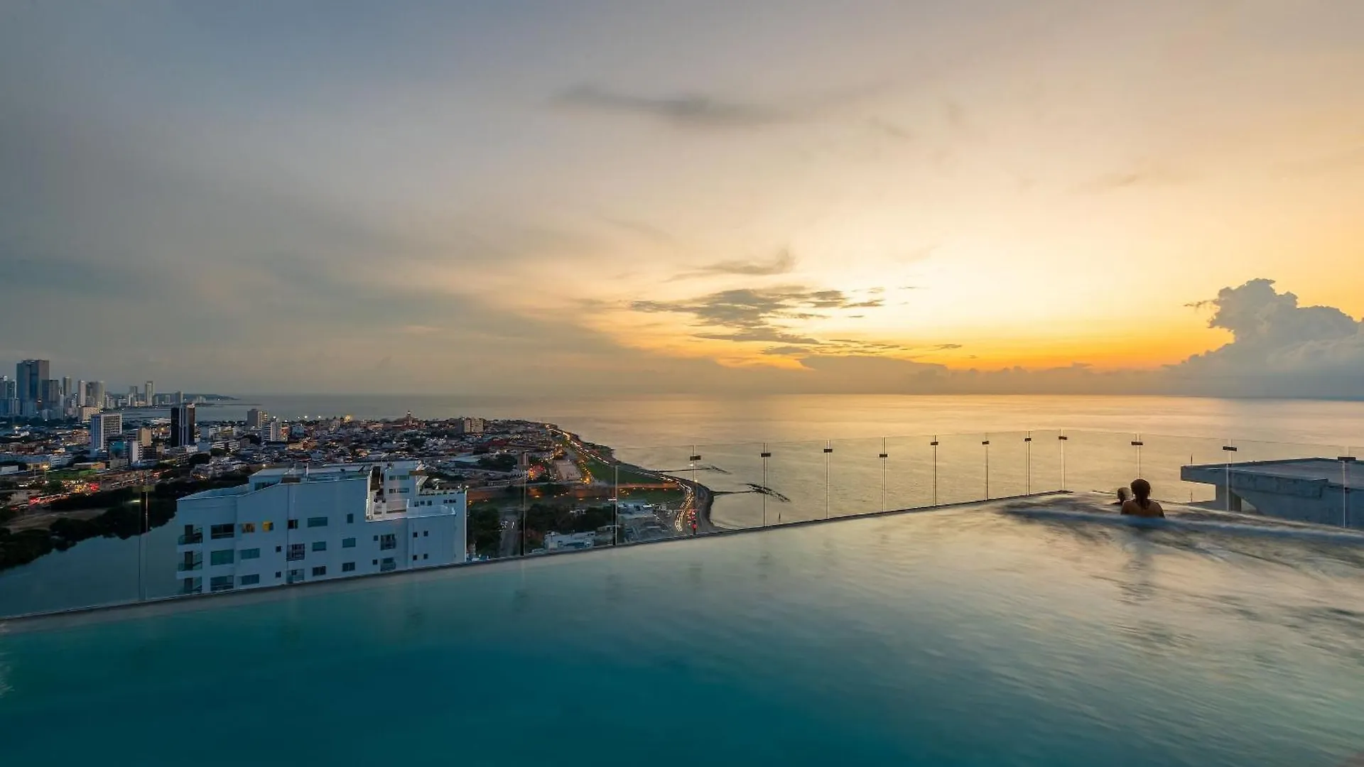 Apartmán Espectacular Vista Al Mar And Historic Center 2Br Cartagena 0*,