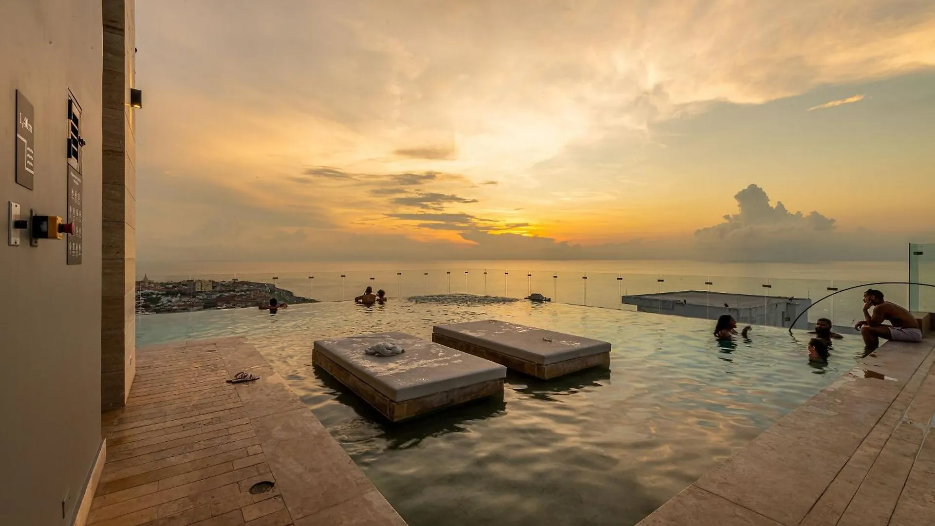 Apartmán Espectacular Vista Al Mar And Historic Center 2Br Cartagena