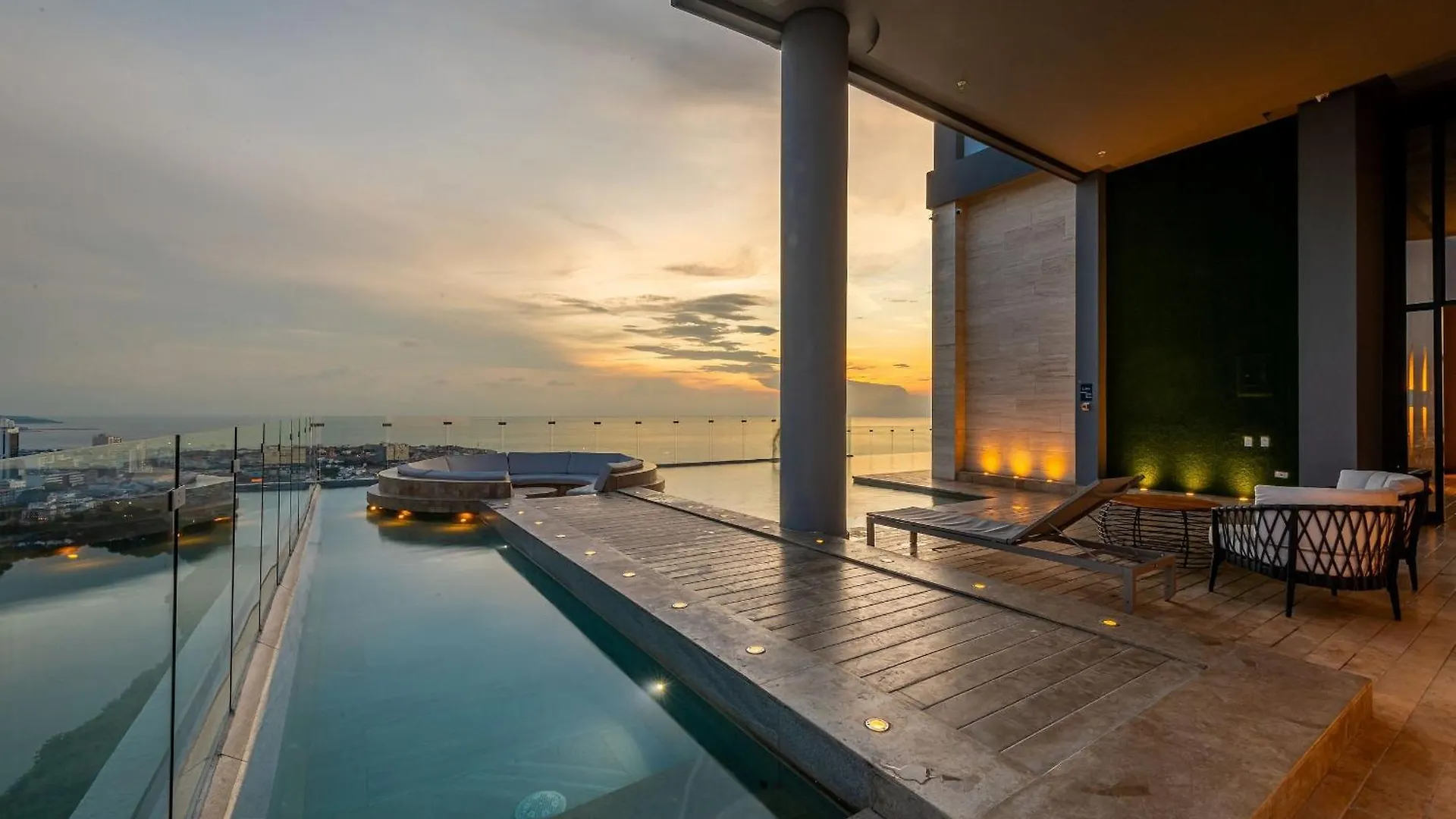 Apartmán Espectacular Vista Al Mar And Historic Center 2Br Cartagena
