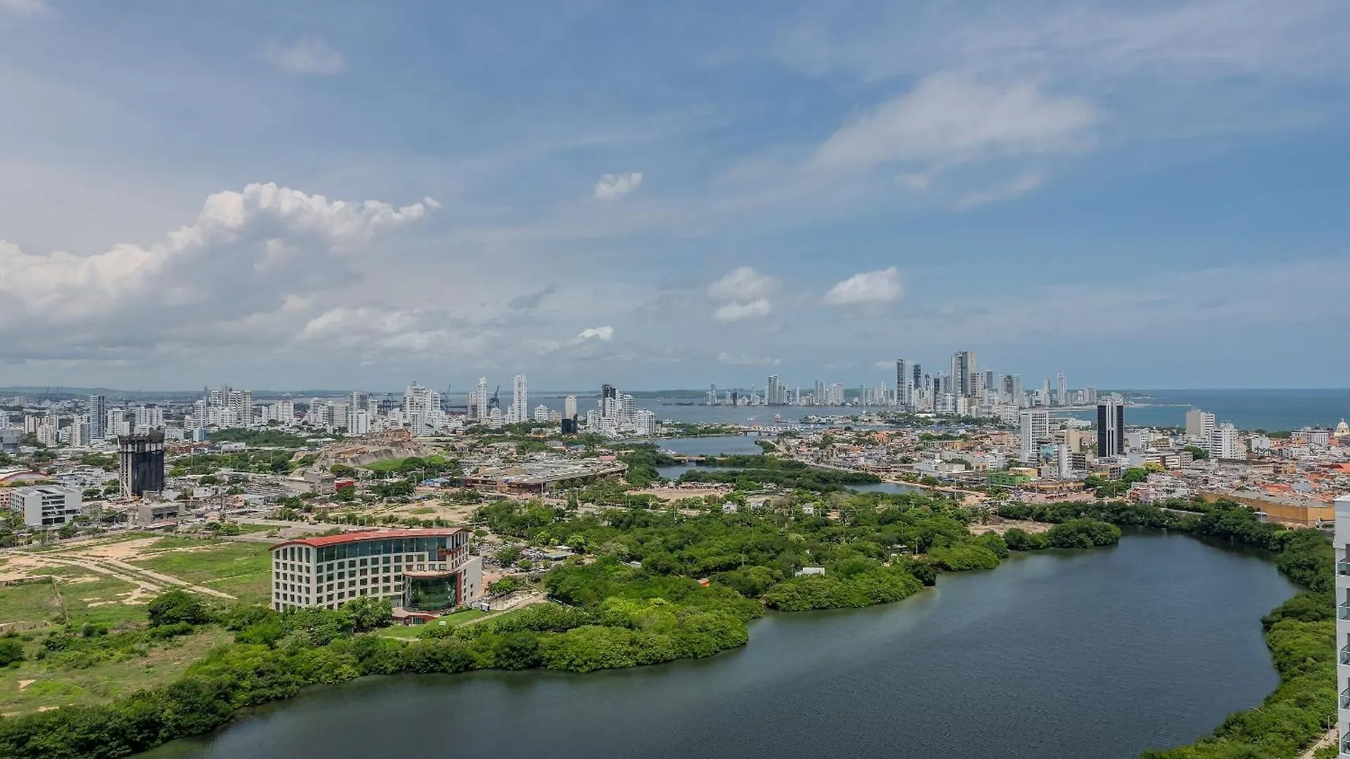 Apartmán Espectacular Vista Al Mar And Historic Center 2Br Cartagena
