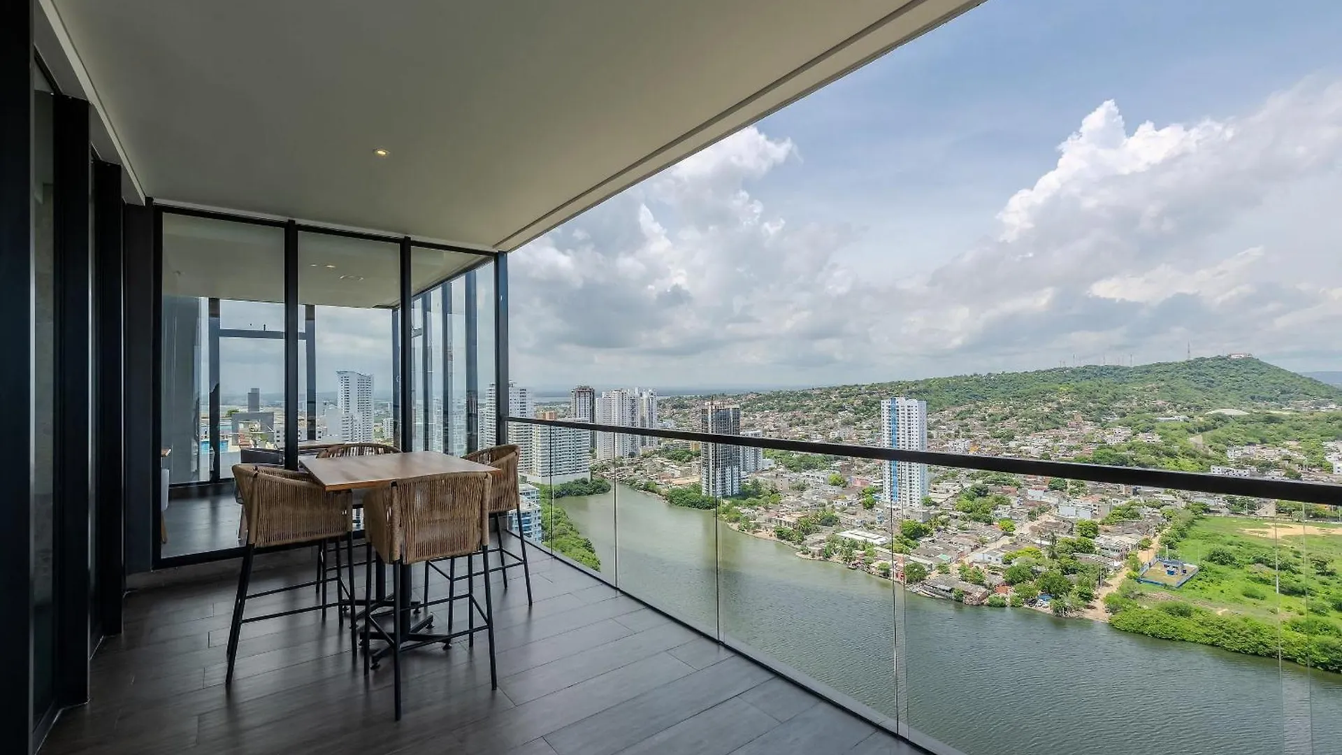Apartmán Espectacular Vista Al Mar And Historic Center 2Br Cartagena