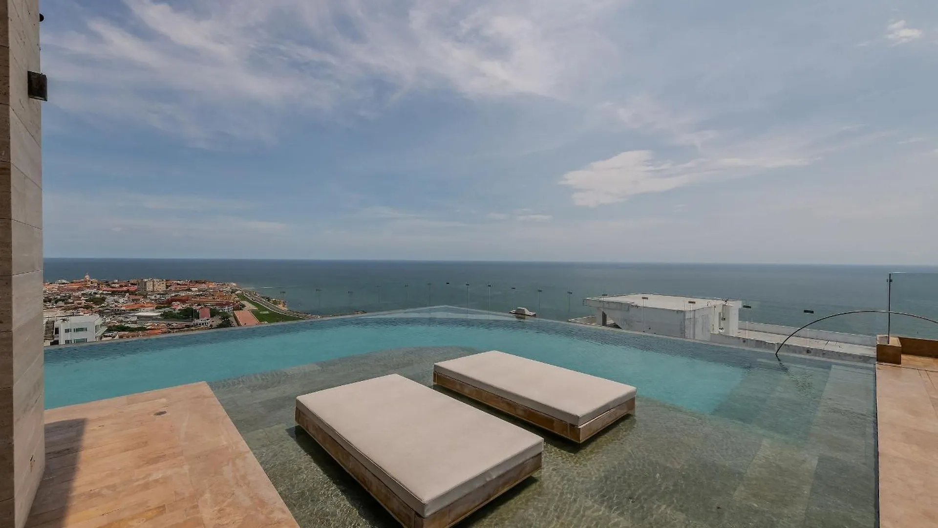 Apartmán Espectacular Vista Al Mar And Historic Center 2Br Cartagena