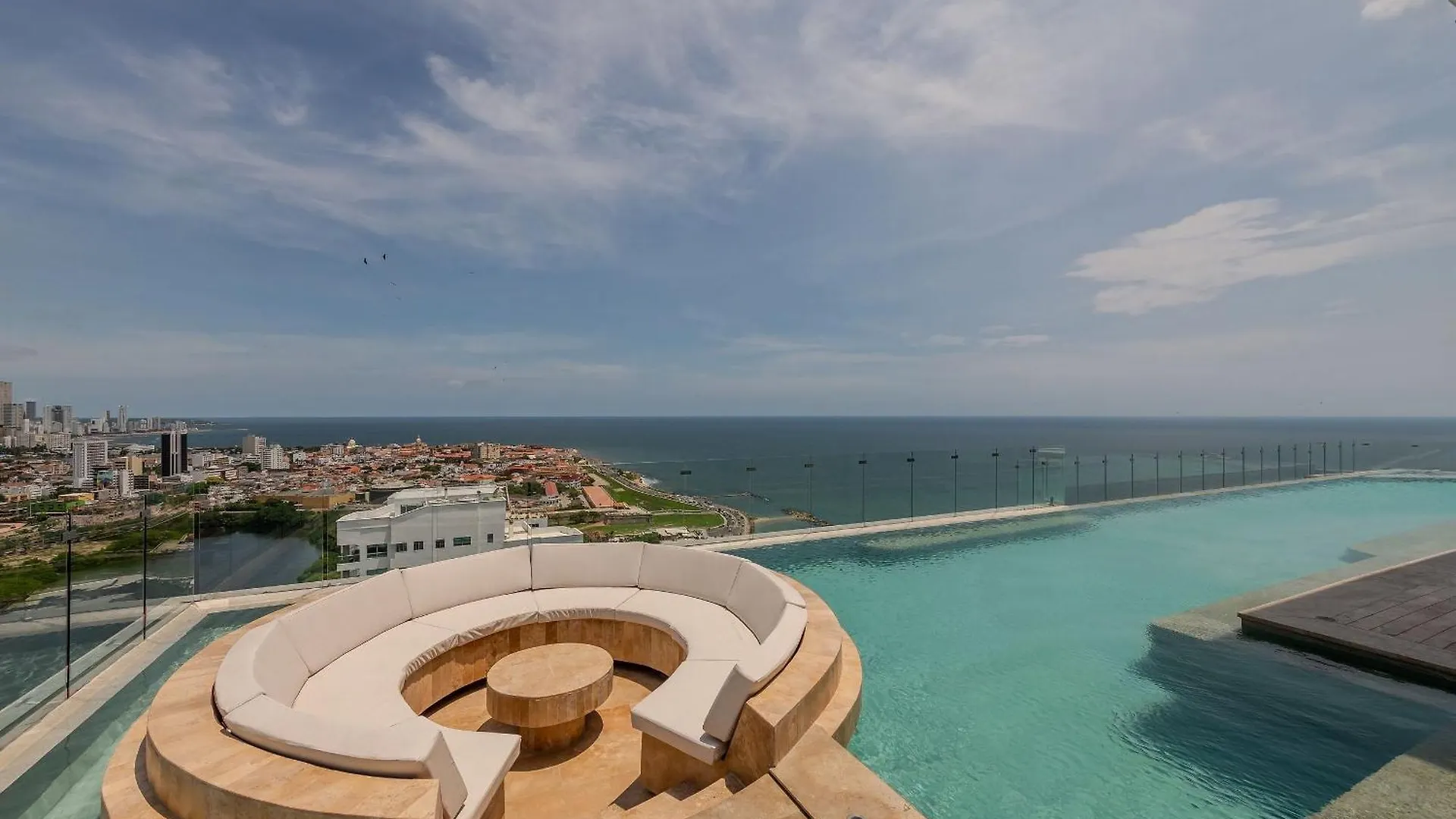 Apartmán Espectacular Vista Al Mar And Historic Center 2Br Cartagena Kolumbie