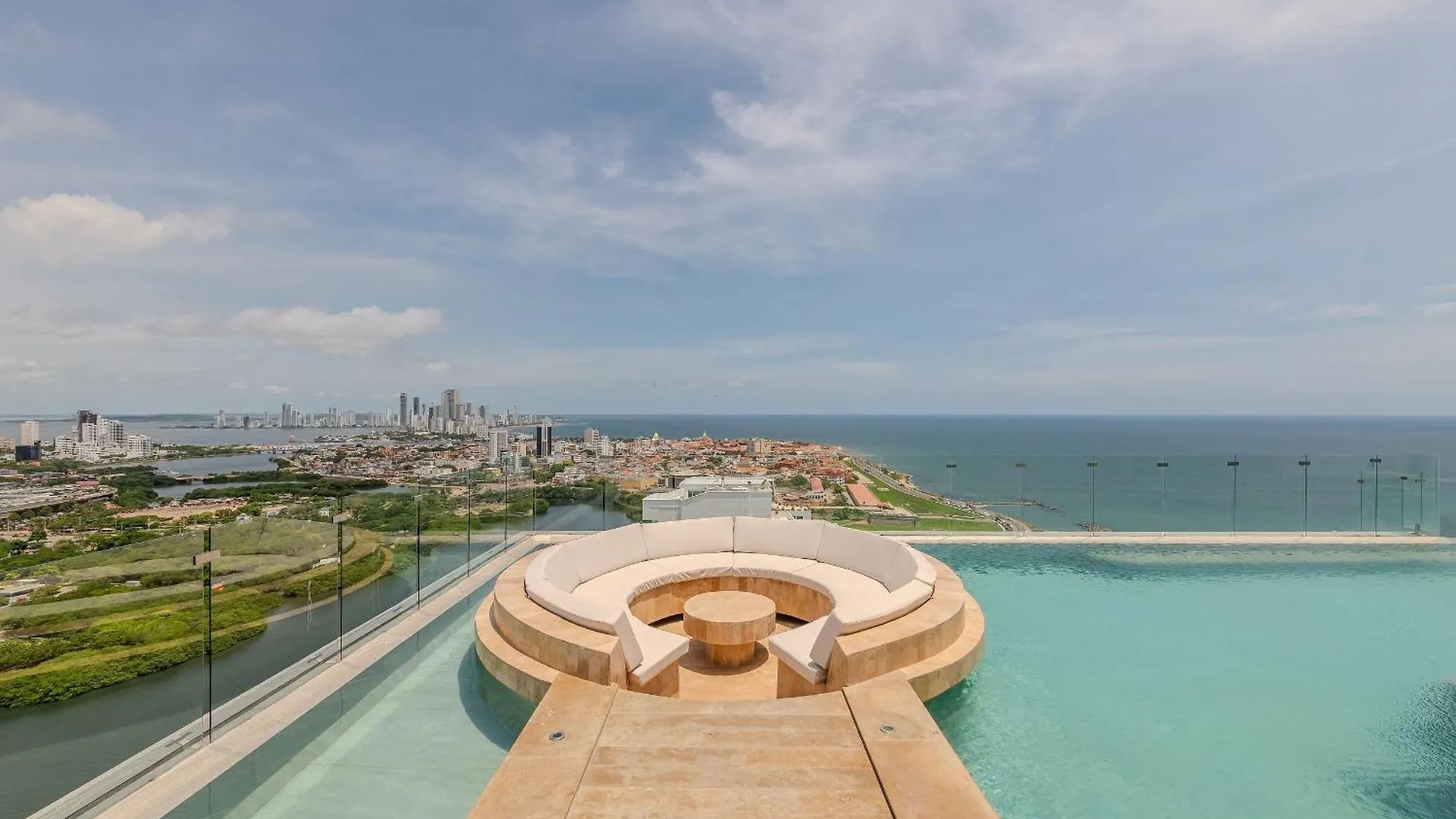 Apartmán Espectacular Vista Al Mar And Historic Center 2Br Cartagena